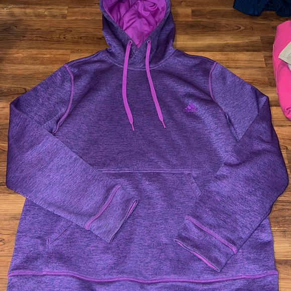 adidas | Tops | Purple Adidas Hoodie 